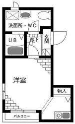 雑色駅 徒歩5分 2階の物件間取画像